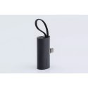 Forcell FORCELL F-ENERGY Power Plug F5K3 Powerbank z Wbudowanym Złączem Typ C PD 20W 5000 mAh Czarny