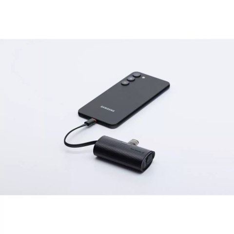 Forcell FORCELL F-ENERGY Power Plug F5K3 Powerbank z Wbudowanym Złączem Typ C PD 20W 5000 mAh Czarny Forcell FORCELL F-ENERGY Power Plug F5K3 Powerbank z Wbudowanym Złączem Typ C PD 20W 5000 mAh Czarny