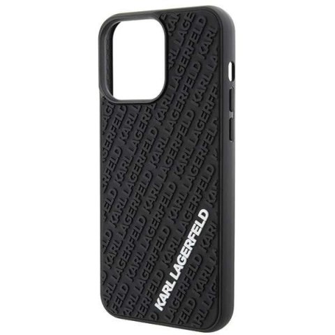 Karl Lagerfeld Etui Karl Lagerfeld KLHCP15X3DMKRLK do iPhone 15 Pro Max 6.7" czarny/black hardcase 3D Rubber Multi Logo Karl Lagerfeld Etui Karl Lagerfeld KLHCP15X3DMKRLK do iPhone 15 Pro Max 6.7" czarny/black hardcase 3D Rubber Multi Logo
