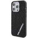Karl Lagerfeld Etui Karl Lagerfeld KLHCP15L3DMKRLK do iPhone 15 Pro 6.1" czarny/black hardcase 3D Rubber Multi Logo