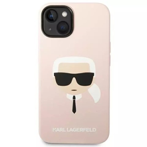 Karl Lagerfeld Etui Karl Lagerfeld KLHMP14SSLKHLP do iPhone 14 6,1" hardcase Silicone Karl`s Head Magsafe Karl Lagerfeld Etui Karl Lagerfeld KLHMP14SSLKHLP do iPhone 14 6,1" hardcase Silicone Karl`s Head Magsafe