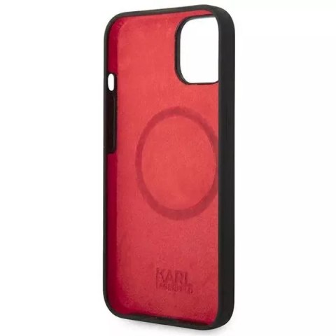 Karl Lagerfeld Etui Karl Lagerfeld KLHMP14SSLMP1K do iPhone 14 6,1" hardcase Silicone Plaque Magsafe Karl Lagerfeld Etui Karl Lagerfeld KLHMP14SSLMP1K do iPhone 14 6,1" hardcase Silicone Plaque Magsafe