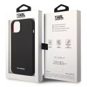 Karl Lagerfeld Etui Karl Lagerfeld KLHMP14SSLMP1K do iPhone 14 6,1" hardcase Silicone Plaque Magsafe