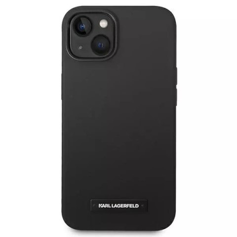 Karl Lagerfeld Etui Karl Lagerfeld KLHMP14SSLMP1K do iPhone 14 6,1" hardcase Silicone Plaque Magsafe Karl Lagerfeld Etui Karl Lagerfeld KLHMP14SSLMP1K do iPhone 14 6,1" hardcase Silicone Plaque Magsafe