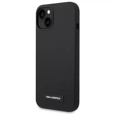 Karl Lagerfeld Etui Karl Lagerfeld KLHMP14SSLMP1K do iPhone 14 6,1" hardcase Silicone Plaque Magsafe Karl Lagerfeld Etui Karl Lagerfeld KLHMP14SSLMP1K do iPhone 14 6,1" hardcase Silicone Plaque Magsafe