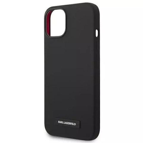 Karl Lagerfeld Etui Karl Lagerfeld KLHMP14SSLMP1K do iPhone 14 6,1" hardcase Silicone Plaque Magsafe Karl Lagerfeld Etui Karl Lagerfeld KLHMP14SSLMP1K do iPhone 14 6,1" hardcase Silicone Plaque Magsafe