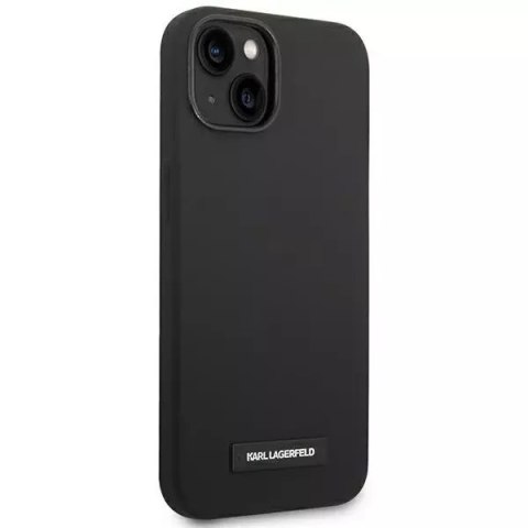 Karl Lagerfeld Etui Karl Lagerfeld KLHMP14SSLMP1K do iPhone 14 6,1" hardcase Silicone Plaque Magsafe Karl Lagerfeld Etui Karl Lagerfeld KLHMP14SSLMP1K do iPhone 14 6,1" hardcase Silicone Plaque Magsafe