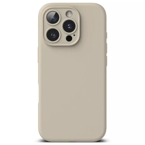 Ringke Etui magnetyczne silikonowe Ringke MagSafe do iPhone 16 Pro Beżowy Ringke Etui magnetyczne silikonowe Ringke MagSafe do iPhone 16 Pro Beżowy