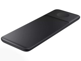 Samsung Oryginalna Ładowarka indukcyjna Qi 3w1 Samsung EP-P6300TBEGEU Trio 25W