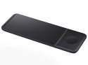 Samsung Oryginalna Ładowarka indukcyjna Qi 3w1 Samsung EP-P6300TBEGEU Trio 25W