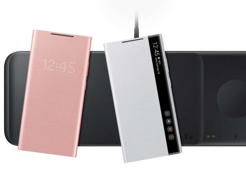 Samsung Oryginalna Ładowarka indukcyjna Qi 3w1 Samsung EP-P6300TBEGEU Trio 25W Samsung Oryginalna Ładowarka indukcyjna Qi 3w1 Samsung EP-P6300TBEGEU Trio 25W