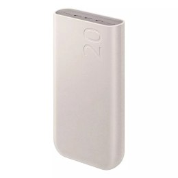 Samsung Powerbank Samsung EB-P4520XUEGEU 20000 mAh 3x USB-C 45W SFC - beżowy