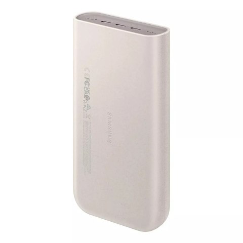 Samsung Powerbank Samsung EB-P4520XUEGEU 20000 mAh 3x USB-C 45W SFC - beżowy Samsung Powerbank Samsung EB-P4520XUEGEU 20000 mAh 3x USB-C 45W SFC - beżowy