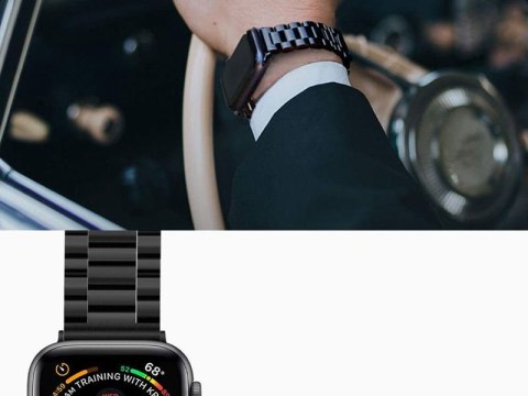 Spigen Bransoleta Spigen Modern Fit Band do Apple Watch 2/3/4/5/6/SE (42/44mm) Black Spigen Bransoleta Spigen Modern Fit Band do Apple Watch 2/3/4/5/6/SE (42/44mm) Black
