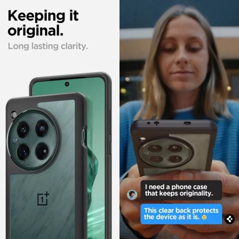 Spigen Etui Spigen Ultra Hybrid do OnePlus 12 Matte Black Spigen Etui Spigen Ultra Hybrid do OnePlus 12 Matte Black