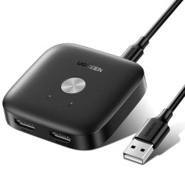 UGreen Przełącznik Switch UGREEN CM333 2w1 HDMI 2.0 4K (czarny)