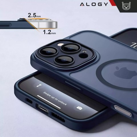 Alogy 3w1 Zestaw Etui Hybrydowe + Szkło do Apple iPhone 16 Pro Max obudowa ochronna Hybrydowe MagSafe z ochroną obiektywu case + 2x Sz Alogy 3w1 Zestaw Etui Hybrydowe + Szkło do Apple iPhone 16 Pro Max obudowa ochronna Hybrydowe MagSafe z ochroną obiektywu case + 2x Sz