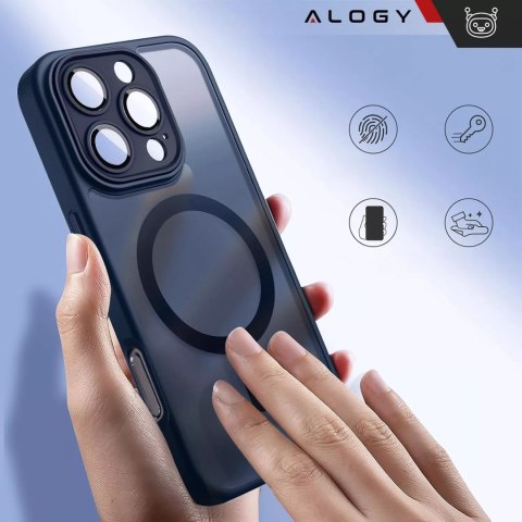 Alogy 3w1 Zestaw Etui Hybrydowe + Szkło do Apple iPhone 16 Pro obudowa ochronna Hybrydowe MagSafe z ochroną obiektywu case + 2x Szkło Alogy 3w1 Zestaw Etui Hybrydowe + Szkło do Apple iPhone 16 Pro obudowa ochronna Hybrydowe MagSafe z ochroną obiektywu case + 2x Szkło