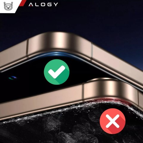 Alogy 3w1 Zestaw Etui Hybrydowe + Szkło hartowane do Apple iPhone 16 obudowa ochronna Hybrydowe MagSafe z ochroną obiektywu case na te Alogy 3w1 Zestaw Etui Hybrydowe + Szkło hartowane do Apple iPhone 16 obudowa ochronna Hybrydowe MagSafe z ochroną obiektywu case na te