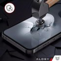 Alogy 3w1 Zestaw Etui Hybrydowe + Szkło hartowane do Apple iPhone 16 obudowa ochronna Hybrydowe MagSafe z ochroną obiektywu case na te
