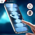 Alogy 3w1 Zestaw Etui Hybrydowe + Szkło hartowane do Apple iPhone 16 obudowa ochronna Hybrydowe MagSafe z ochroną obiektywu case na te