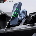 Alogy 3w1 Zestaw Etui Hybrydowe + Szkło hartowane do Apple iPhone 16 obudowa ochronna Hybrydowe MagSafe z ochroną obiektywu case na te