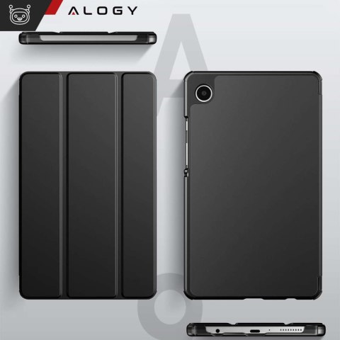 Alogy Etui do Samsung Galaxy Tab A9 2023 8.7" X110 / X115 obudowa na tablet Case Alogy Book Cover Czarne Alogy Etui do Samsung Galaxy Tab A9 2023 8.7" X110 / X115 obudowa na tablet Case Alogy Book Cover Czarne
