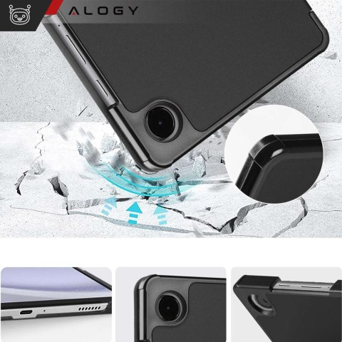 Alogy Etui do Samsung Galaxy Tab A9 2023 8.7" X110 / X115 obudowa na tablet Case Alogy Book Cover Czarne Alogy Etui do Samsung Galaxy Tab A9 2023 8.7" X110 / X115 obudowa na tablet Case Alogy Book Cover Czarne