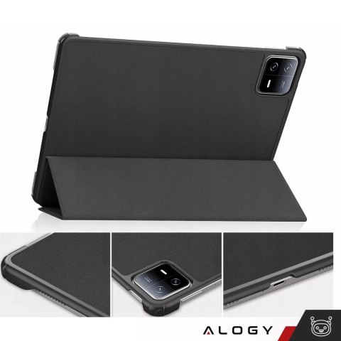 Alogy Etui do Xiaomi Mi Pad 6 / 6 Pro 11" 2023 obudowa na tablet Alogy Book Cover Case Czarny Alogy Etui do Xiaomi Mi Pad 6 / 6 Pro 11" 2023 obudowa na tablet Alogy Book Cover Case Czarny
