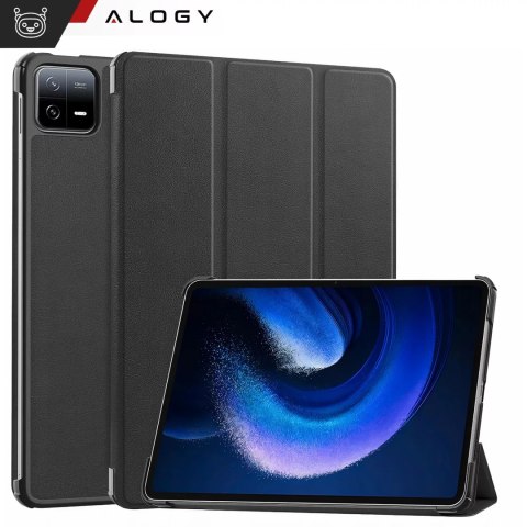 Alogy Etui do Xiaomi Mi Pad 6 / 6 Pro 11" 2023 obudowa na tablet Alogy Book Cover Case Czarny Alogy Etui do Xiaomi Mi Pad 6 / 6 Pro 11" 2023 obudowa na tablet Alogy Book Cover Case Czarny