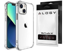 Alogy Etui pancerne ShockProof Alogy do Apple iPhone 13 6.1 Przezroczyste