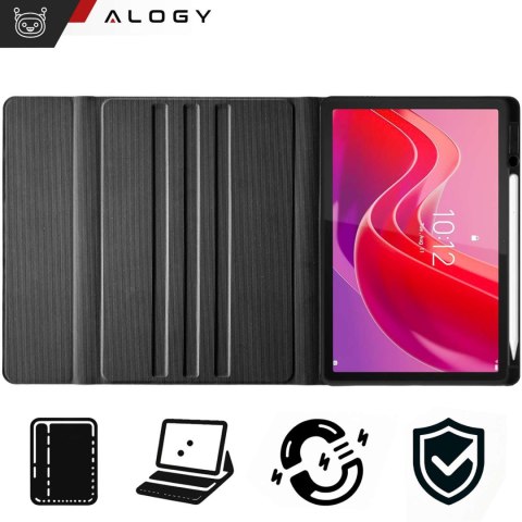 Alogy Etui z klawiaturą do Lenovo Tab M11 10.95" TB330FU / TB330XU / TB331FC klawiatura Bluetooth case Alogy Czarne Alogy Etui z klawiaturą do Lenovo Tab M11 10.95" TB330FU / TB330XU / TB331FC klawiatura Bluetooth case Alogy Czarne