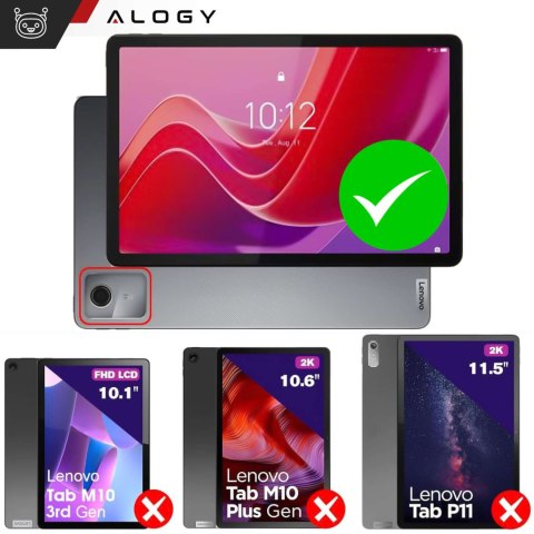 Alogy Etui z klawiaturą do Lenovo Tab M11 10.95" TB330FU / TB330XU / TB331FC klawiatura Bluetooth case Alogy Czarne Alogy Etui z klawiaturą do Lenovo Tab M11 10.95" TB330FU / TB330XU / TB331FC klawiatura Bluetooth case Alogy Czarne