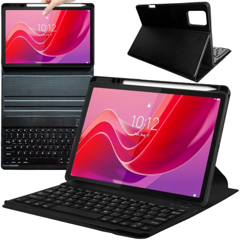 Alogy Etui z klawiaturą do Lenovo Tab M11 10.95" TB330FU / TB330XU / TB331FC klawiatura Bluetooth case Alogy Czarne Alogy Etui z klawiaturą do Lenovo Tab M11 10.95" TB330FU / TB330XU / TB331FC klawiatura Bluetooth case Alogy Czarne