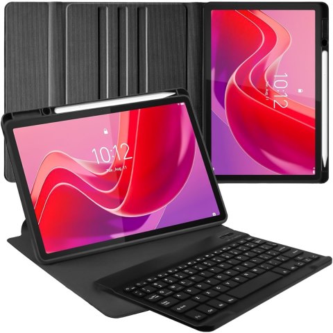 Alogy Etui z klawiaturą do Lenovo Tab M11 10.95" TB330FU / TB330XU / TB331FC klawiatura Bluetooth case Alogy Czarne Alogy Etui z klawiaturą do Lenovo Tab M11 10.95" TB330FU / TB330XU / TB331FC klawiatura Bluetooth case Alogy Czarne