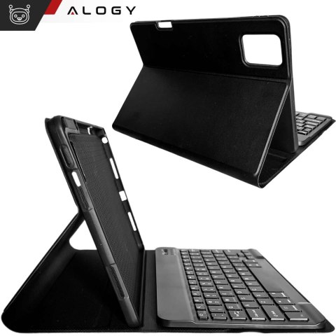 Alogy Etui z klawiaturą do Lenovo Tab M11 10.95" TB330FU / TB330XU / TB331FC klawiatura Bluetooth case Alogy Czarne Alogy Etui z klawiaturą do Lenovo Tab M11 10.95" TB330FU / TB330XU / TB331FC klawiatura Bluetooth case Alogy Czarne