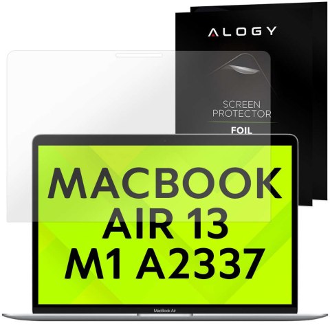 Alogy Folia ochronna Alogy do Apple Macbook Air 13 A2337 M1 / A2179 / A1932 2018-2020 Alogy Folia ochronna Alogy do Apple Macbook Air 13 A2337 M1 / A2179 / A1932 2018-2020