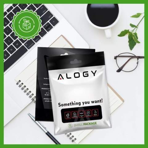 Alogy Ładowarka sieciowa szybka 30W USB-C USB typ C GaN PD do iPhone kostka Alogy Biała Alogy Ładowarka sieciowa szybka 30W USB-C USB typ C GaN PD do iPhone kostka Alogy Biała