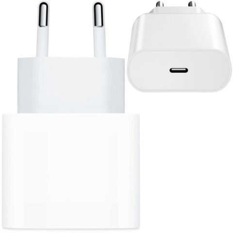 Alogy Ładowarka sieciowa szybka 30W USB-C USB typ C GaN PD do iPhone kostka Alogy Biała Alogy Ładowarka sieciowa szybka 30W USB-C USB typ C GaN PD do iPhone kostka Alogy Biała