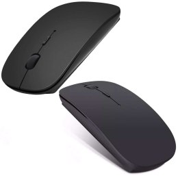 Alogy Myszka mysz bezprzewodowa komputerowa Alogy Mouse Bluetooth do laptopa tabletu Czarna