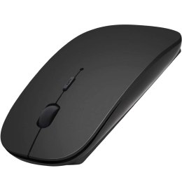 Alogy Myszka mysz bezprzewodowa komputerowa Alogy Mouse Bluetooth do laptopa tabletu Czarna