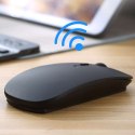 Alogy Myszka mysz bezprzewodowa komputerowa Alogy Mouse Bluetooth do laptopa tabletu Czarna