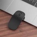 Alogy Myszka mysz bezprzewodowa komputerowa Alogy Mouse Bluetooth do laptopa tabletu Czarna