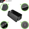 Alogy Organizer kabli biurkowy podłogowy pojemnik pudełko na kable listwy Alogy Box S 23cm Czarny