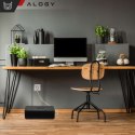 Alogy Organizer kabli biurkowy podłogowy pojemnik pudełko na kable listwy Alogy Box S 23cm Czarny