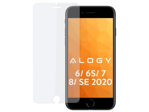 Alogy Szkło hartowane Alogy na ekran Apple iPhone 6, 6S, 7, 8, SE 2022/2020 Alogy Szkło hartowane Alogy na ekran Apple iPhone 6, 6S, 7, 8, SE 2022/2020