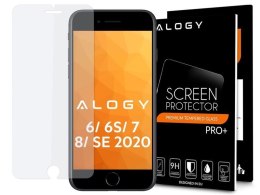 Alogy Szkło hartowane Alogy na ekran Apple iPhone 6, 6S, 7, 8, SE 2022/2020