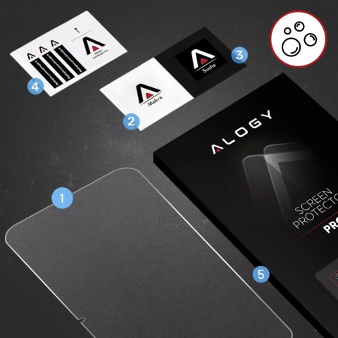Alogy Szkło hartowane do Lenovo Tab P12 12.7 TB-370 szkło ochronne na tablet Alogy Screen Protector Tempered Glass 9H Alogy Szkło hartowane do Lenovo Tab P12 12.7 TB-370 szkło ochronne na tablet Alogy Screen Protector Tempered Glass 9H