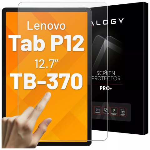 Alogy Szkło hartowane do Lenovo Tab P12 12.7 TB-370 szkło ochronne na tablet Alogy Screen Protector Tempered Glass 9H Alogy Szkło hartowane do Lenovo Tab P12 12.7 TB-370 szkło ochronne na tablet Alogy Screen Protector Tempered Glass 9H