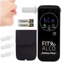 FITalco Alkomat FITalco Galaxy Plus tester trzeźwości z platynowym czujnikiem elektrochemicznym elektrochemiczny Czarny